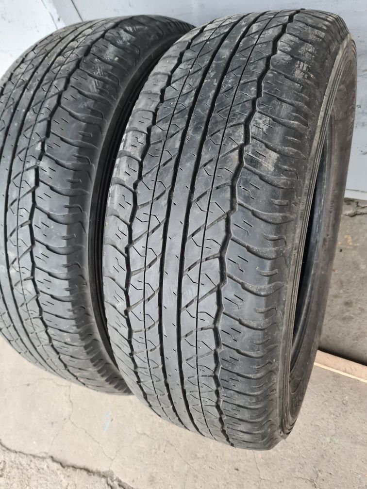 2 бр. летни гуми 265/60/18 Dunlop 5,5 mm DOT 2414