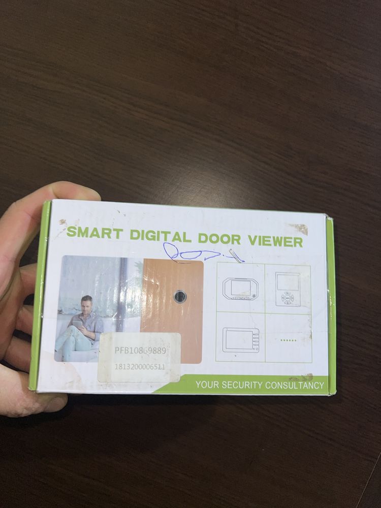 Smart digital door viewer
