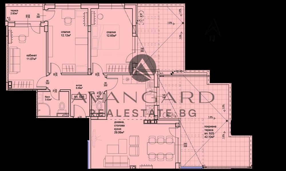 Продава се Четиристаен апартамент в Пловдив, Христо Смирненски - 162 кв.м за 1223 €/кв.м - Снимка #14