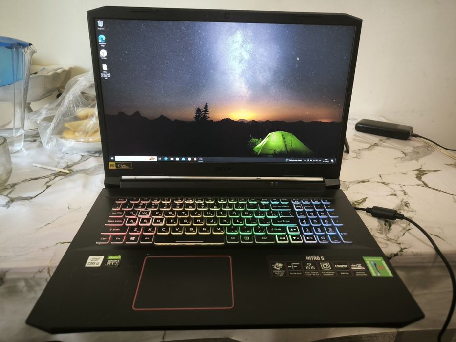 Acer Nitro nitro 5 17дюйм! RTX 3060  Moщный игровой ноутбук