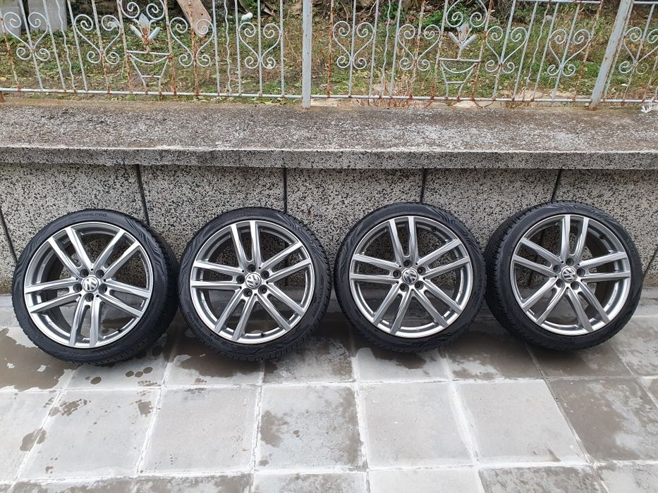 Алуминиеви джанти + Зимни гуми 225/40 R19 за Audi/VW/Skoda/Seat/BMW
