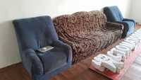 Кресло и диван комплект гарнитура