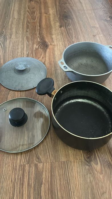 Казан и кастрюля