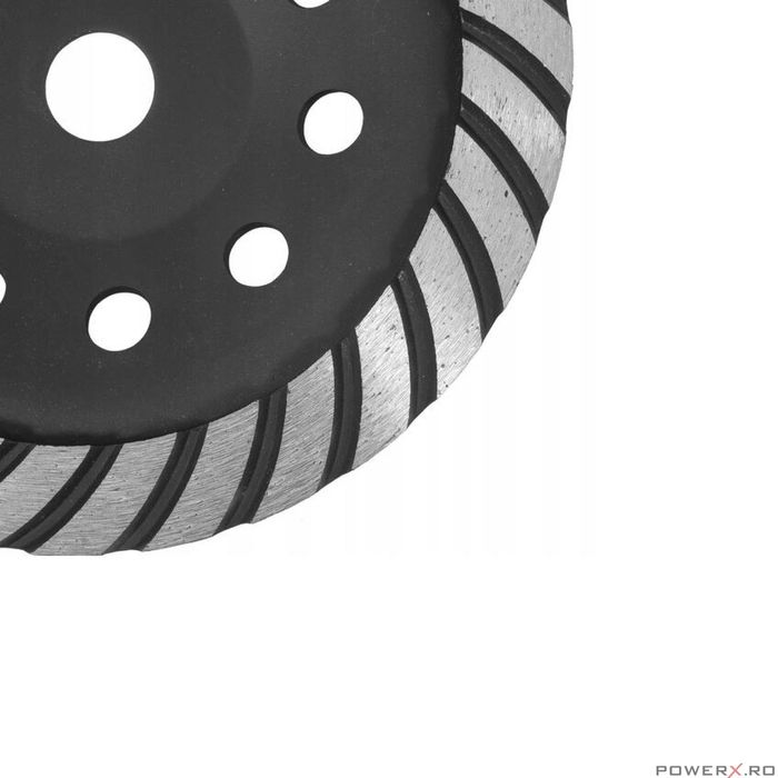 Disc diamantat pentru slefuit suprafete din beton, 180 x 22.2 x 4 mm,