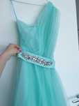 Rochie tulle verde mint