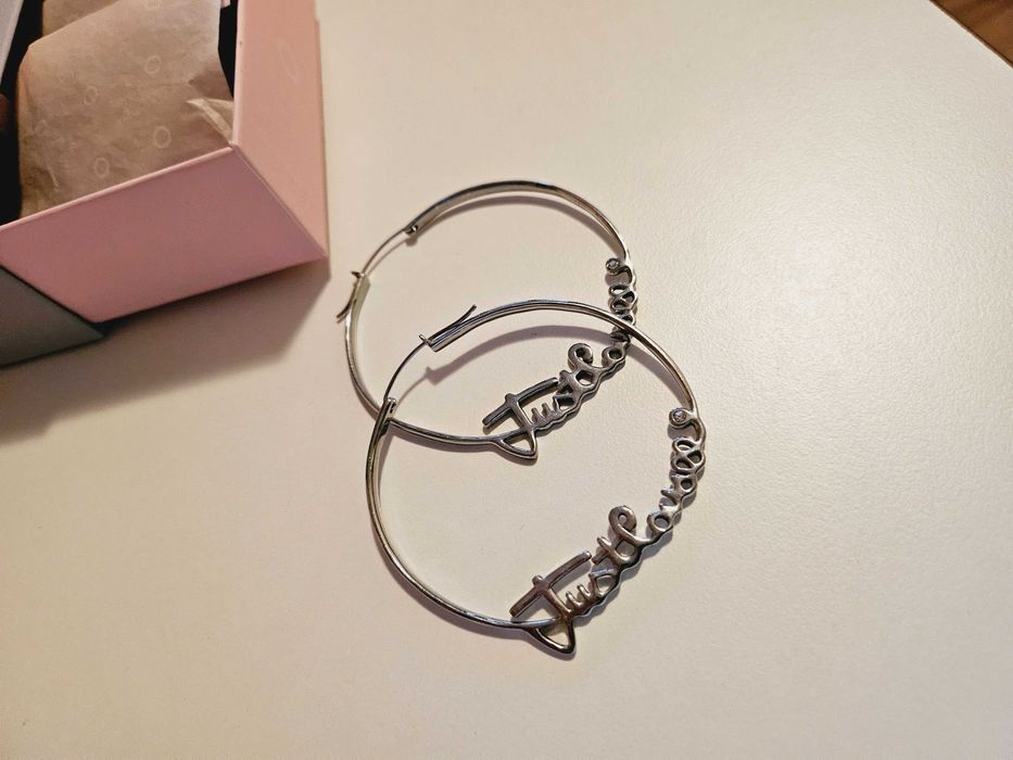 Оригинални обици JustCavalli с лого