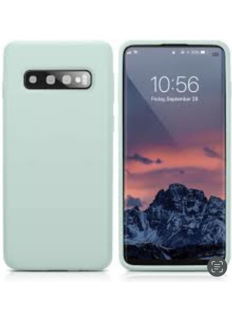 Samsung S10 S10 Plus Husa Lens Alcantara Case Silicon Catifea Interior