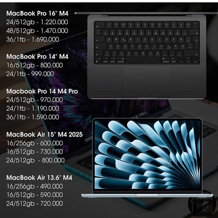 Apple MacBook Pro 14 / Air 13 15 / M4 Pro M5