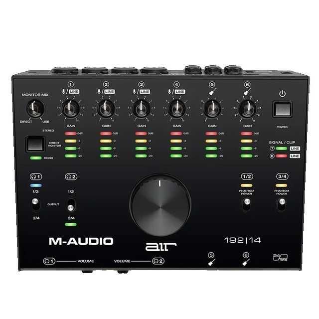 M-Audio AIR 192|14 USB-C Audio Interface  - holati yangiday