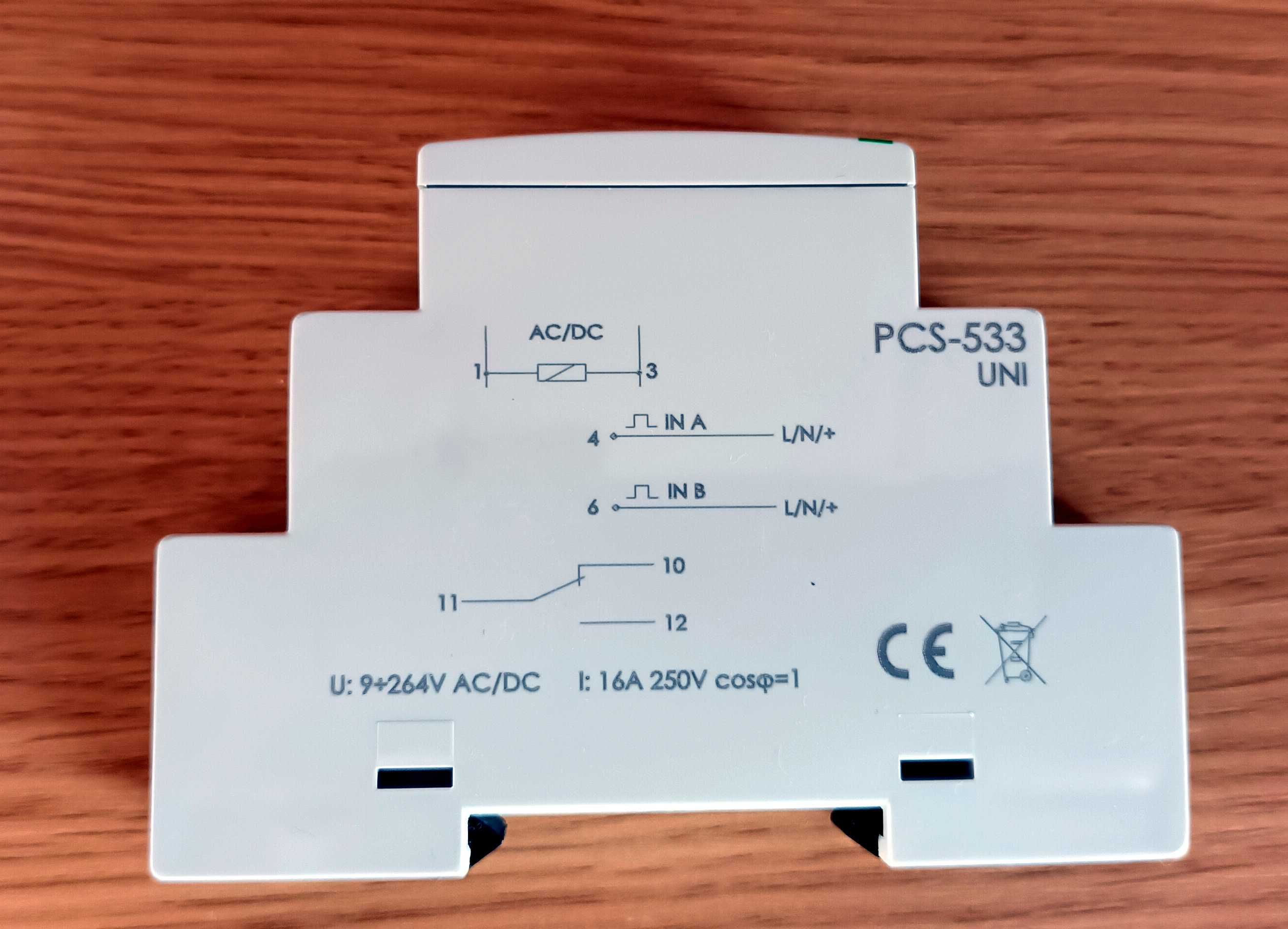 Releu programabil NFC-250VAC/16A, PCS-533, F&F