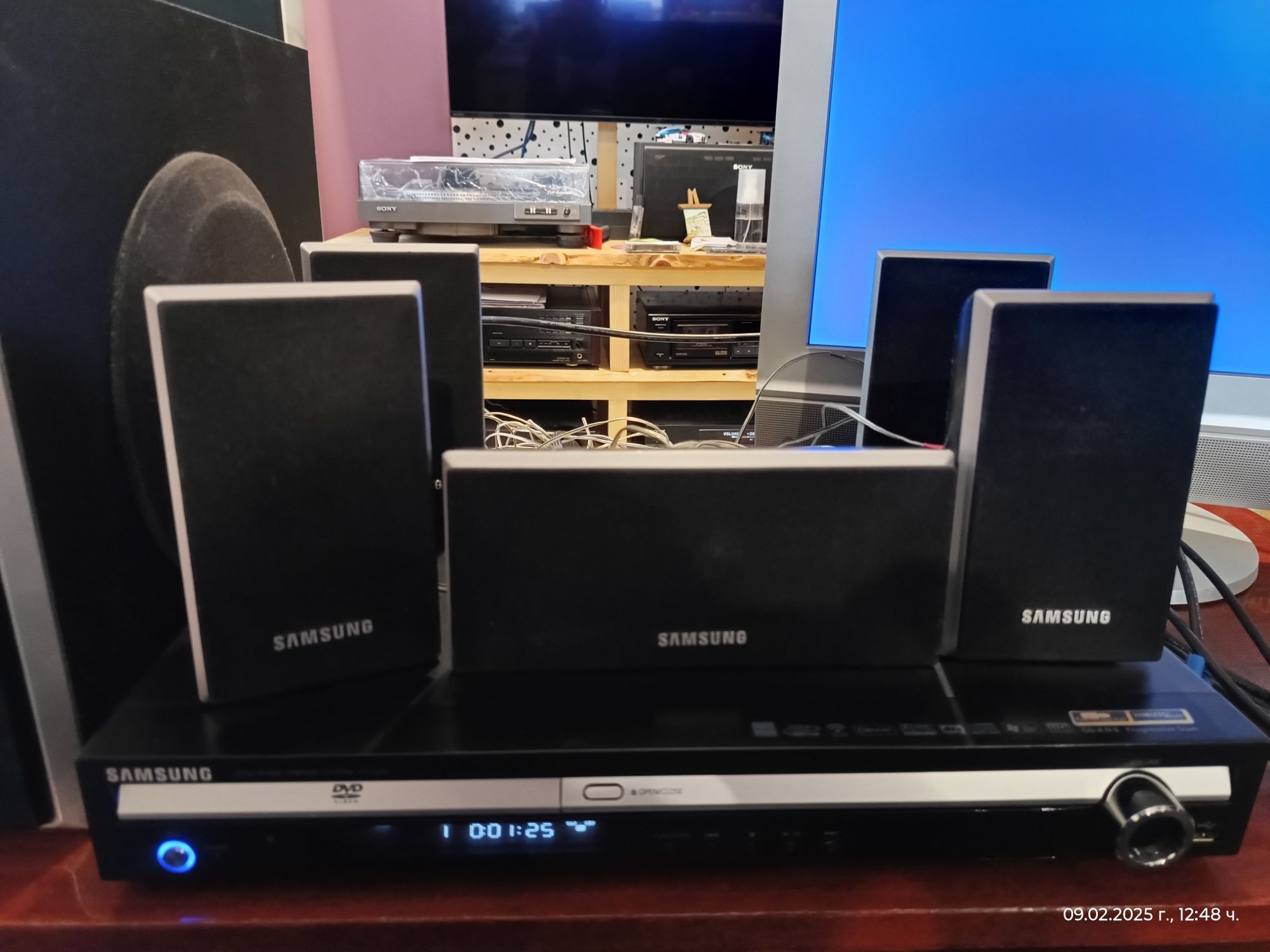 Продавам домашно кино Samsung и телевизор 20"