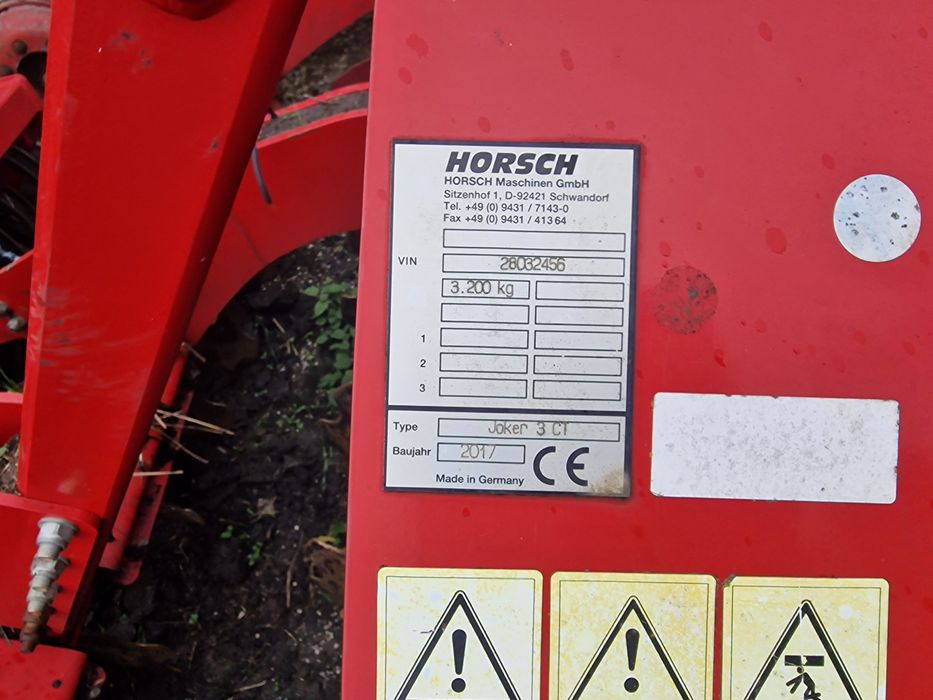 Horsch joker 3ct cultivator