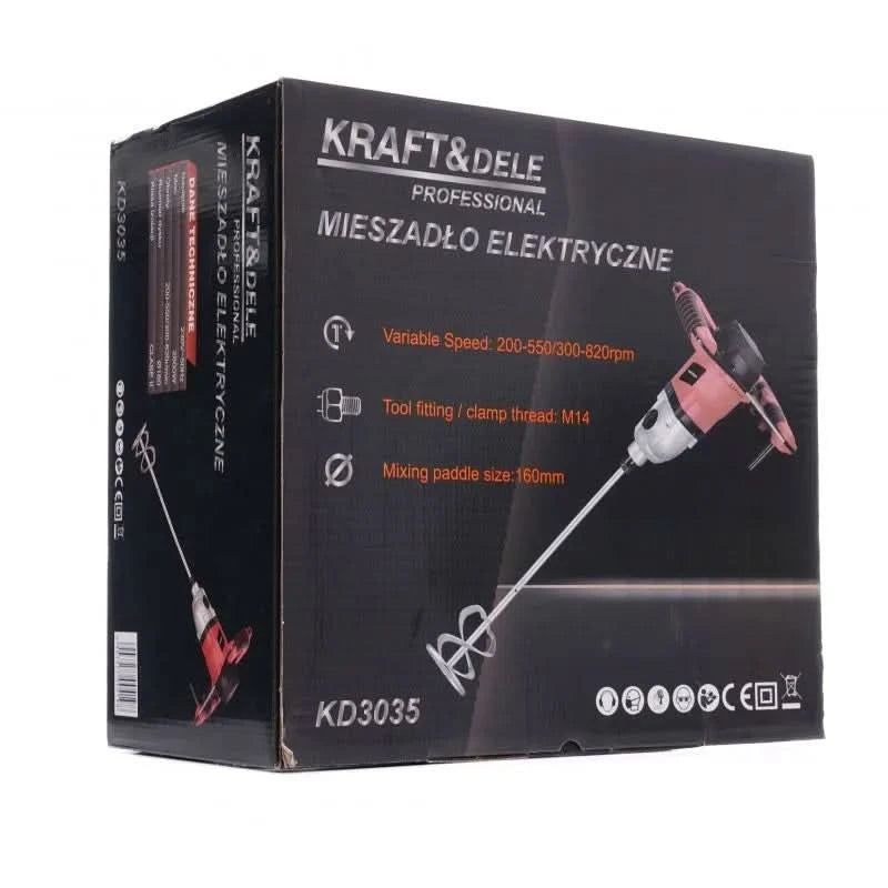 Amestecator malaxor mixer de forta M14 160 mm 2800W KD30351