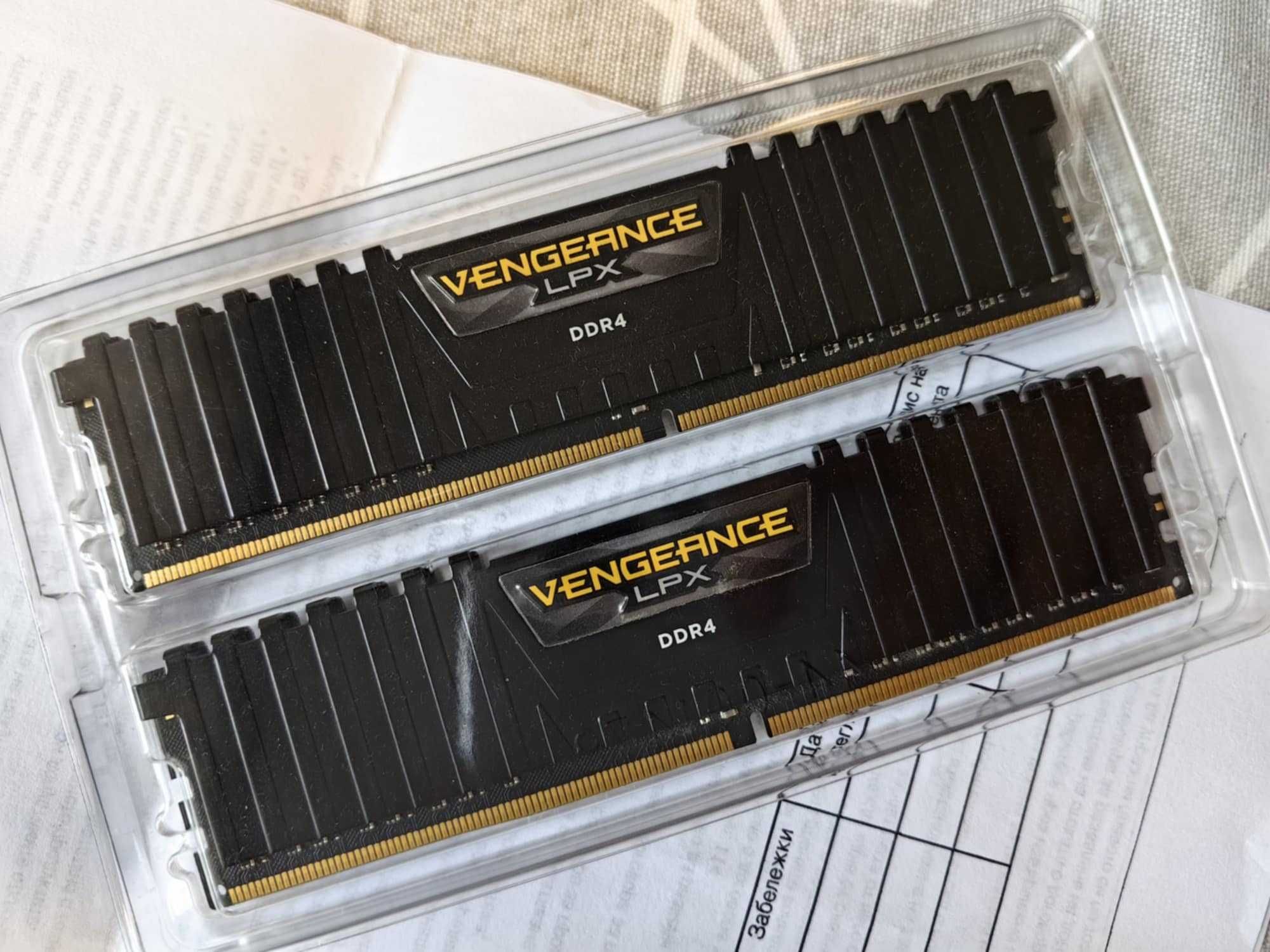 Памет Corsair Vengeance LPX 16GB (2x8GB) DIMM, DDR4, 3000MHz