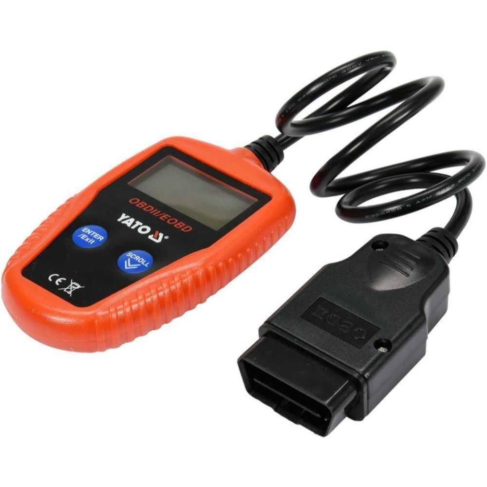 Уред за автомобилна диагностика YATO OBD II - EURO YT 72977
