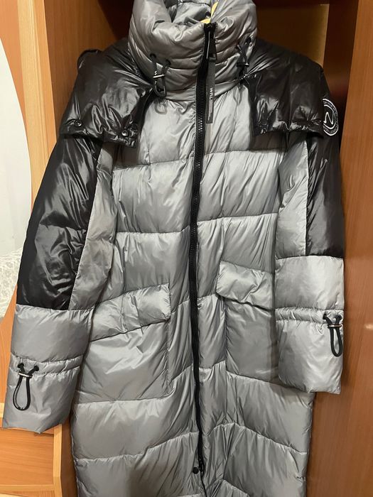 Куртка зимняя длинная, 46 размер