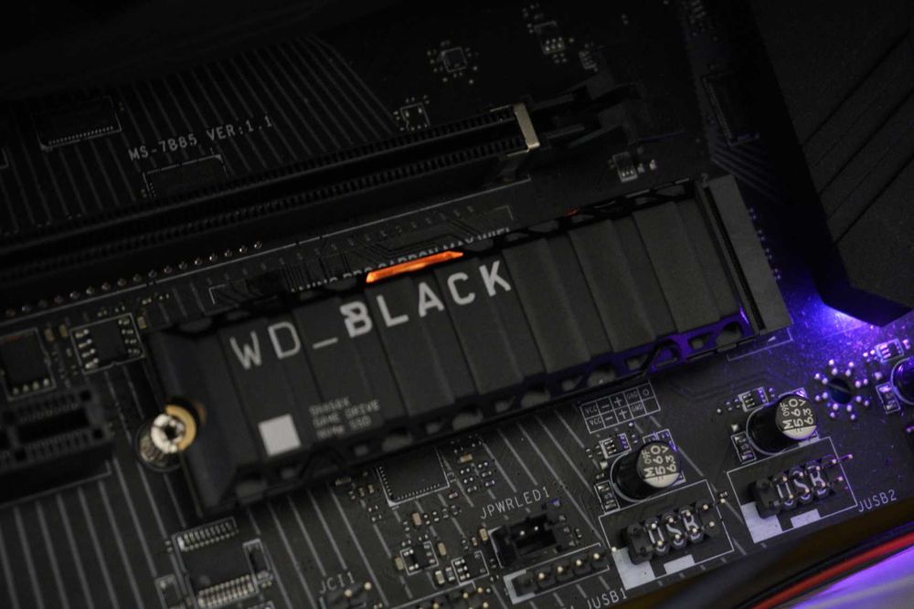 1 TB Диск NVME SSD Western Digital SN850X pcie Gen 4 : 7300 / 6300 mbs