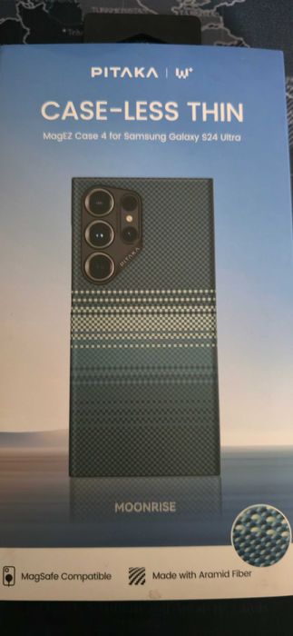 Husa Pitaka MaGEZ4 Aramida/Kevlar Samsung S24 Ultra