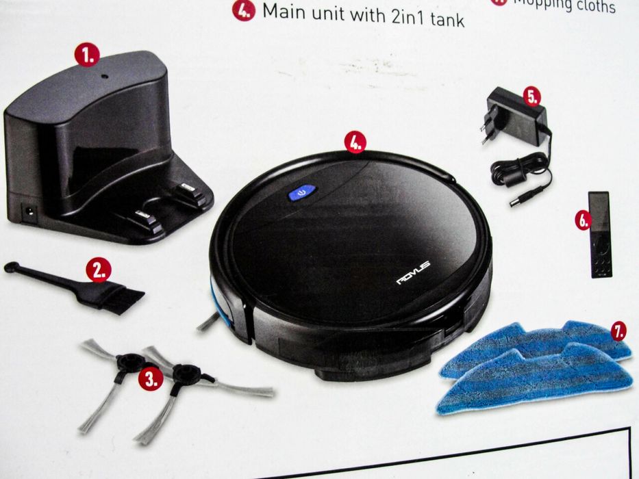 Робот Rovus Robotic Vac&Mop 14.4v