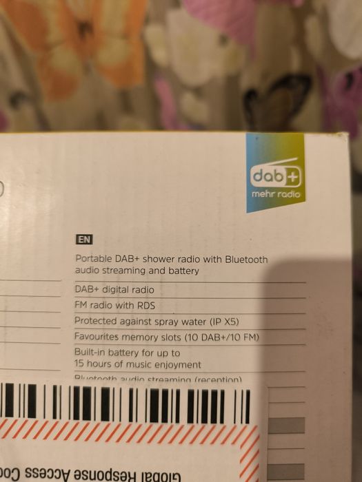 Radio portabil Technisat DIGITRADIO 30 FM si DAB + Bluetooth Sigilat