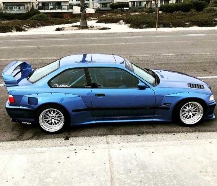 Расширения кузова BMW Е36 купе Rocket Bunny (Можно подогнать на седан)