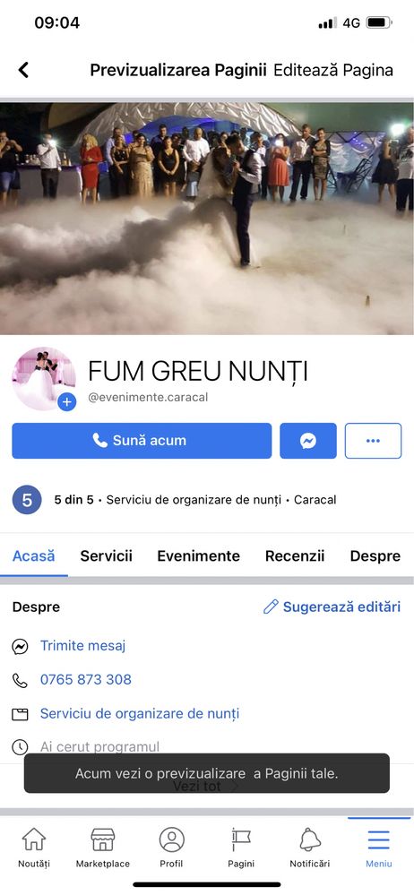 Gheata carbonica / Fum greu / Dansul mirilor / Masina de baloane.