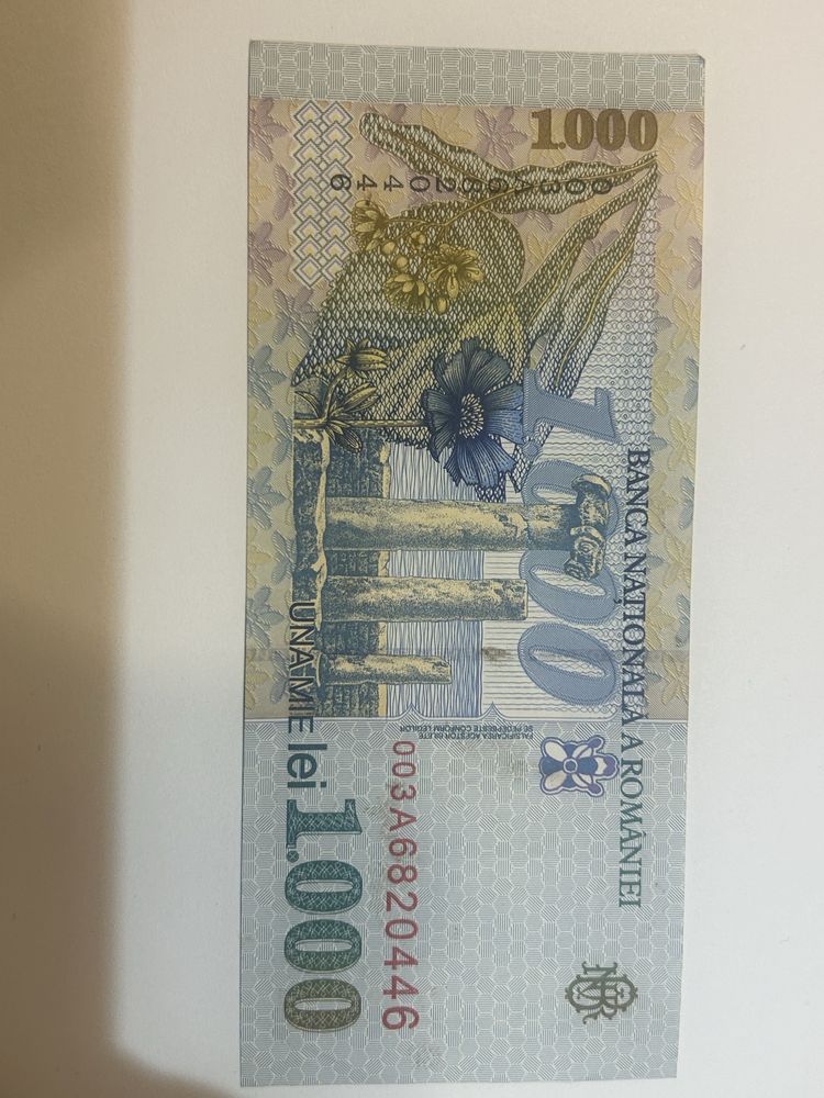 Bancnota de colectie Mihai Eminescu 1998