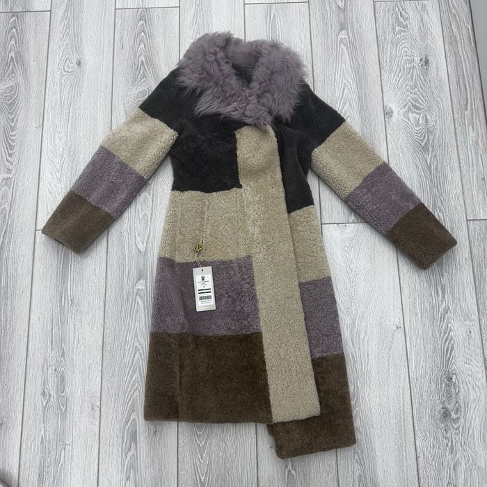 женская шуба турецкого бренда Sassafono