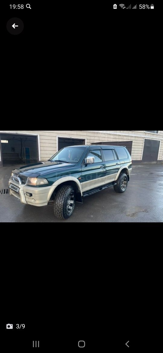 Продам Mitsubishi Pajero Sport 1999 год