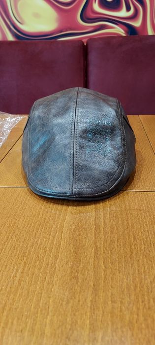 Нов мъжки кожен каскет