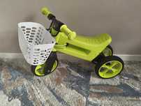 Tricicleta / bicicleta fara pedale Funny Wheels Rider verde