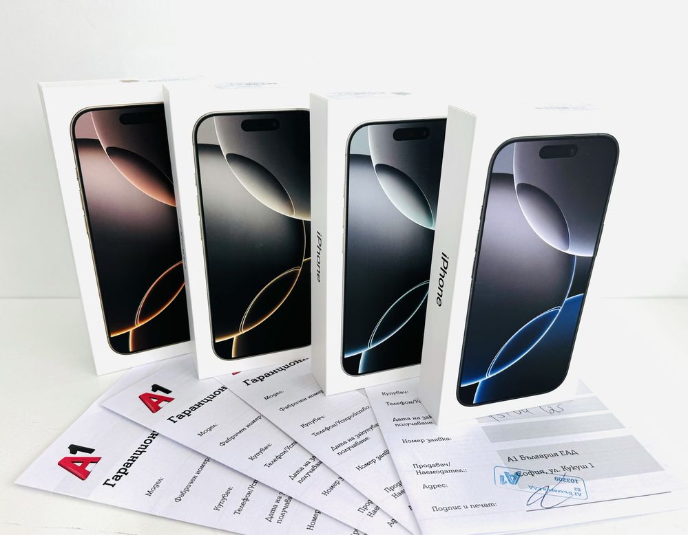 НОВ! iPhone 16 Pro 128GB Desert White Natural Titanium 24м.ГАРАНЦИЯ!