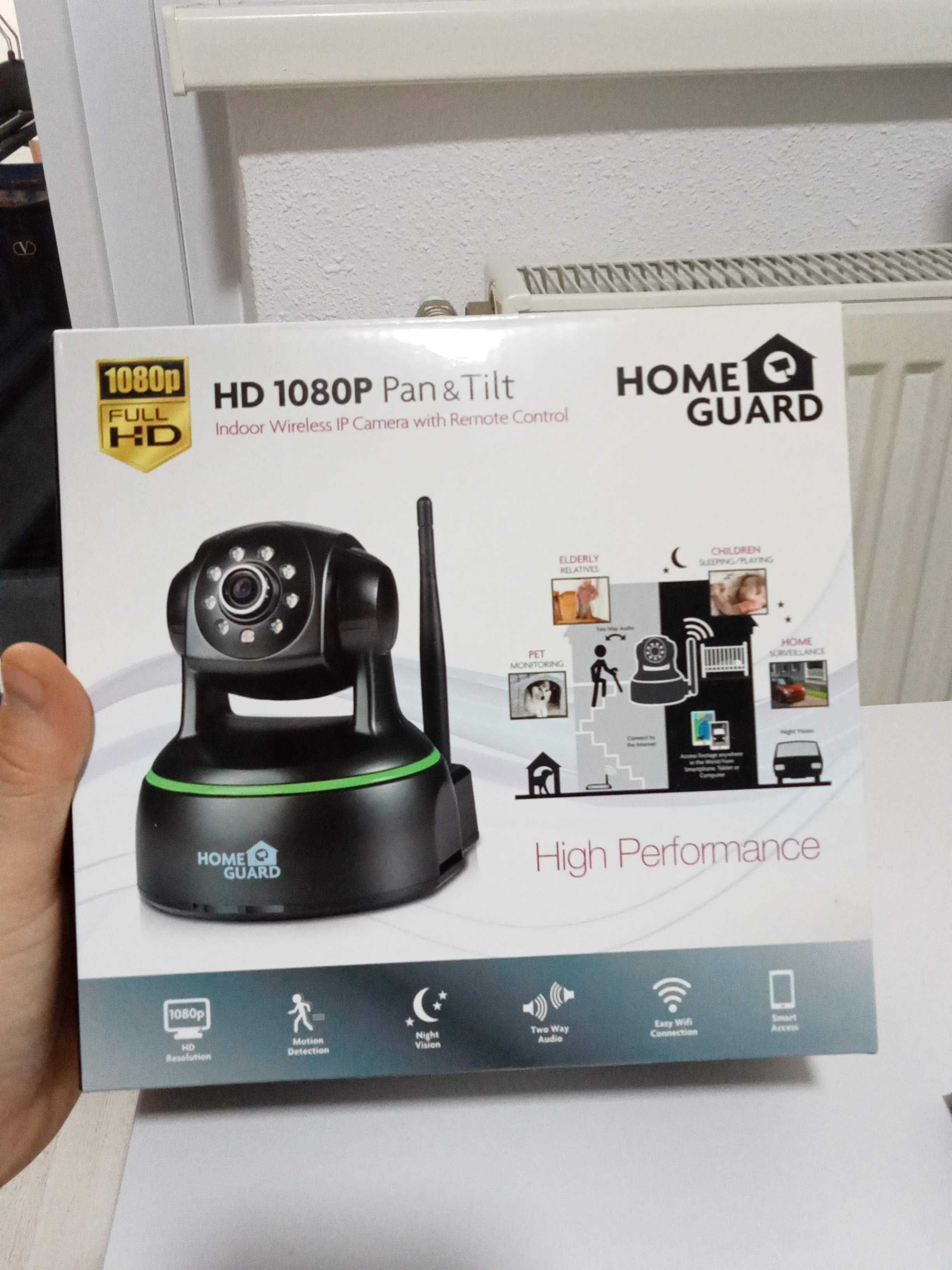 HomeGuard HD 1080P Wireless Pan & Tilt Camera 1080