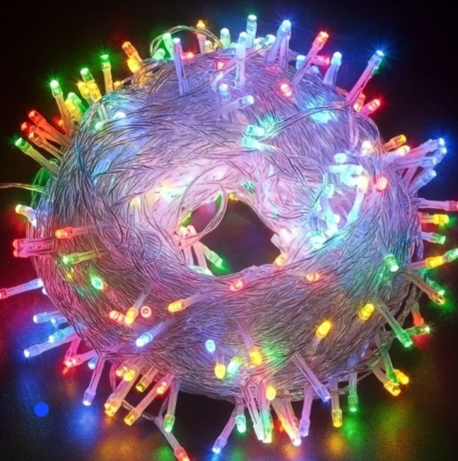 Instalații Led 8 metri cu 100 microLed