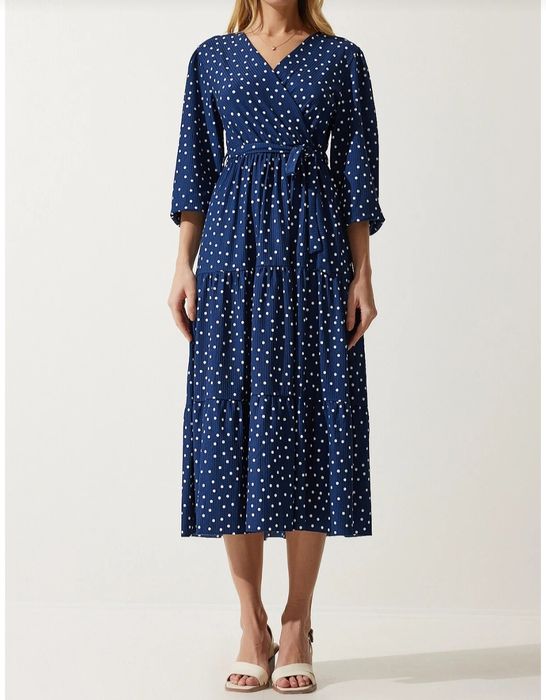 Rochie midi cu buline