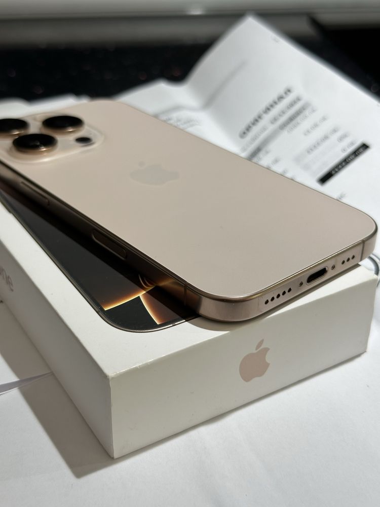 Iphone 16 Pro 128GB Desert Titanium Като НОВ! Гаранция!