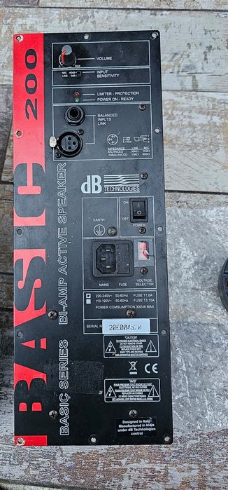 Amplificare completa cu difuzoare boxa active db tehnology