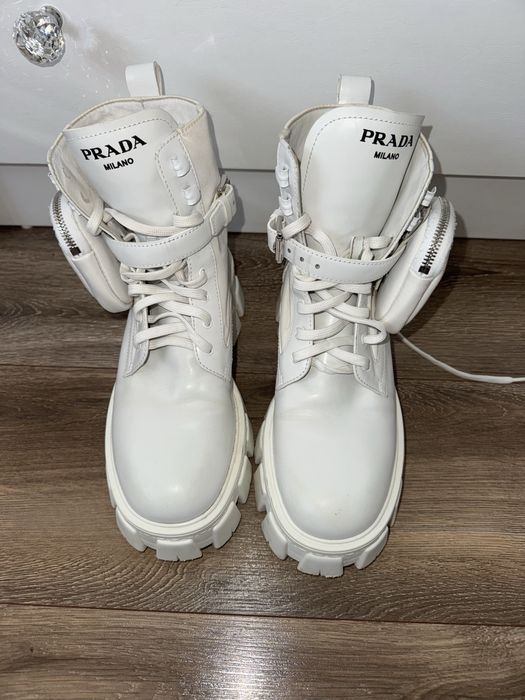 Prada re-edition боти / кубинки