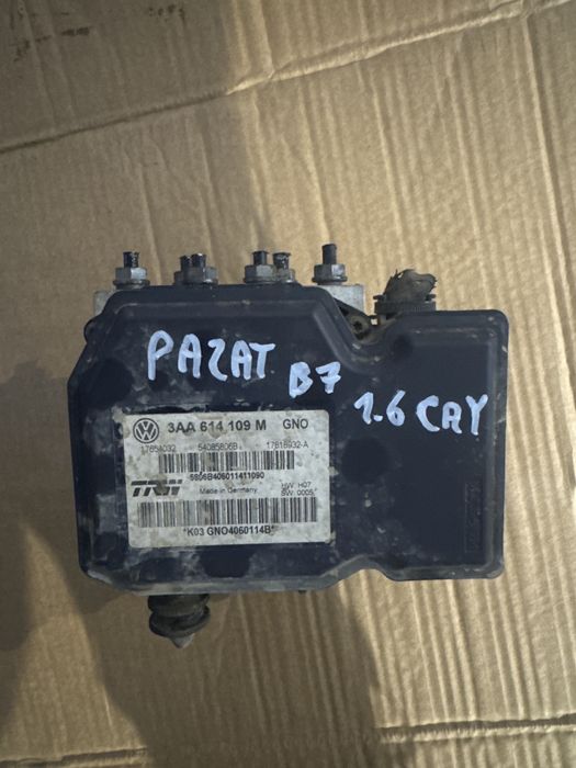Unitate Abs Vw Passat B7 Cod 3AA614109M