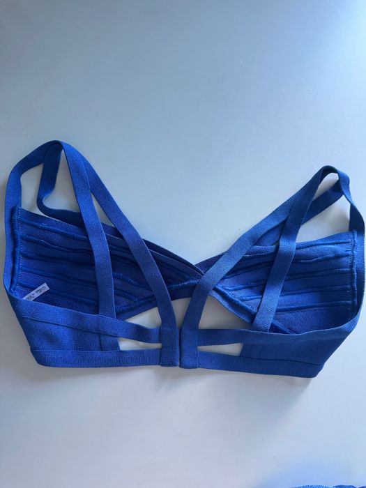 HERVE LEGER - Оригинал - бандажен бански размер S