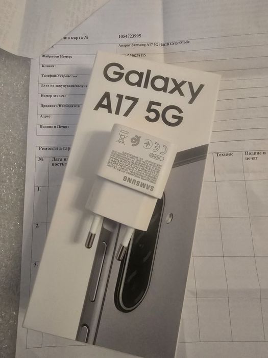 A17 5g 128gb Samsung Galaxy  Gray Нов с 2г гаранция А1