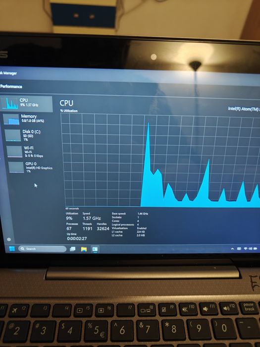 Tableta cu tastatura asus