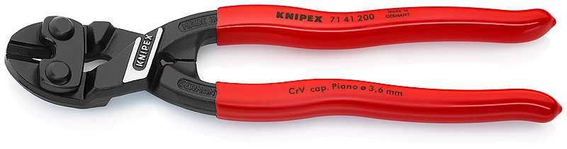 Изогнутый  болторез KNIPEX 200mm (Германия)