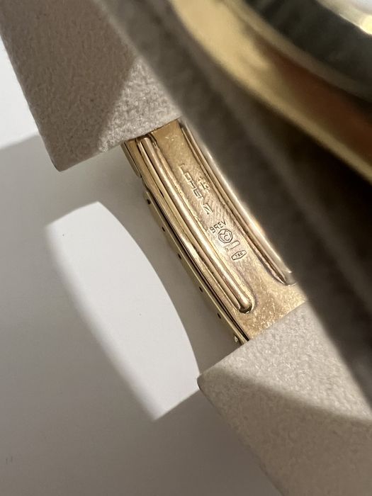 Ceas barbatesc din aur 18k cu stanta 750 si certificat autenticitate