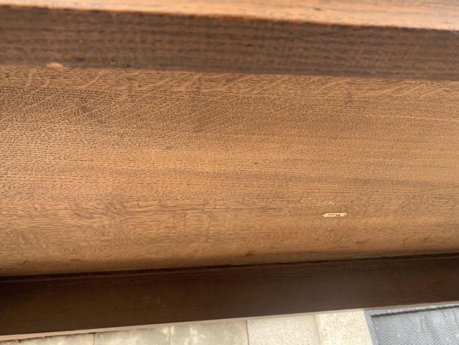 Автентична винтидж голяма масивна маса от H. Pander & Zonen