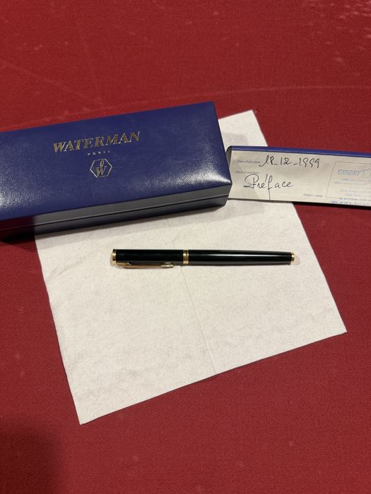 Stilou Waterman penița aur 18K ideal cadou