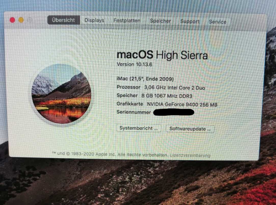 Перфектен iMac 21.5" 8GB Ram 128GB SSD macOS 10.13, High Sierra