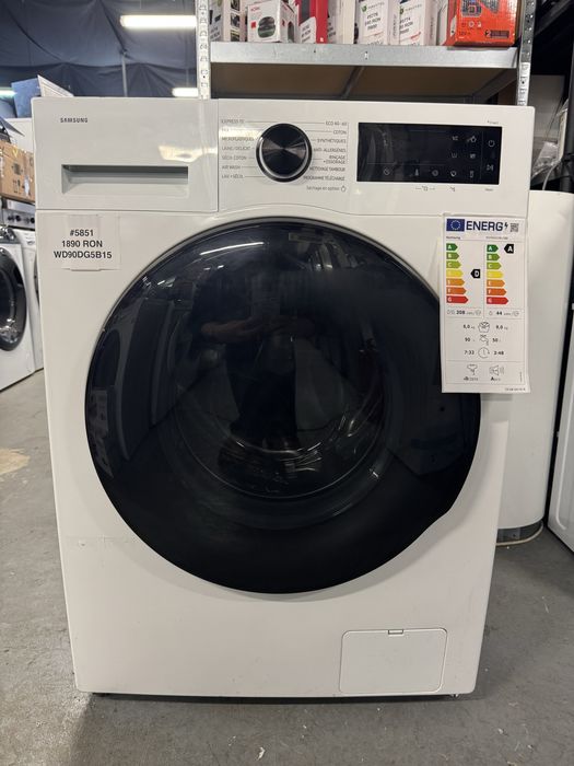 Mașină de spălat rufe cu uscător integrat Samsung WD90DG5B15