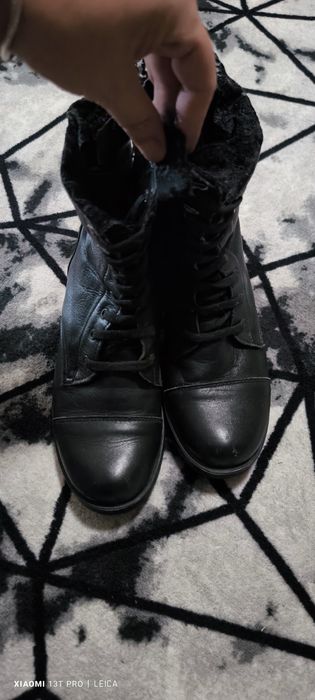 Дамски боти ест.кожа