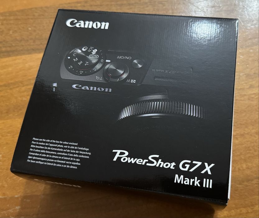CANON G7X MARK III - чисто нов/неразопакован